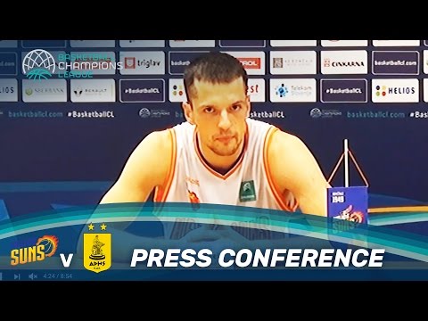 Helios Suns (SVN) v Aris (GRE) - Press Conference - Basketball Champions League