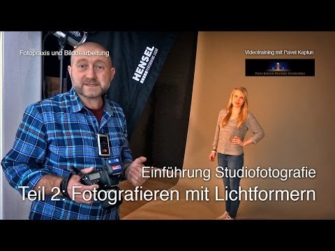 Introduction to studio photography. Part 2: Photographing with light modifiers