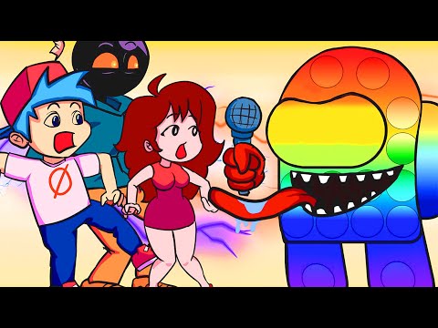 IL POP IT MALEDETTO DI AMONG US VUOLE MANGIARE I MIEI AMICI BATTAGLIA RAP EPICA! Friday night funkin