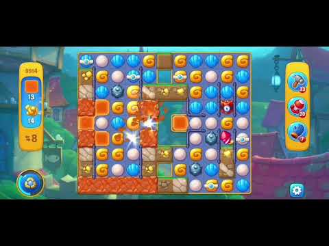 Fishdom 9914 Hard Level - NO 💣🧨💥