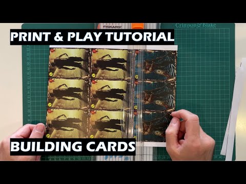 Building the cards for ZA: TDG