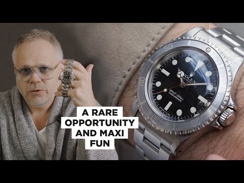 A great Rolex 5513 Maxi Mk1 Maxi Ghost Bezel Submariner - our signature look