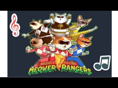 Mighty Morphin Meower Rangers (Opening & Ending Theme)