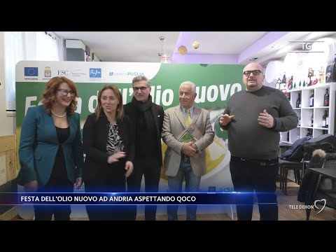 Festa dell'olio nuovo ad Andria aspettando Qoco