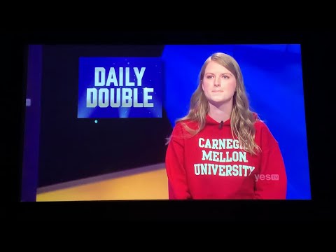 Double Jeopardy National College Championship 2022, 3rd Daily Double - Semifinal #3 (2/18/22)