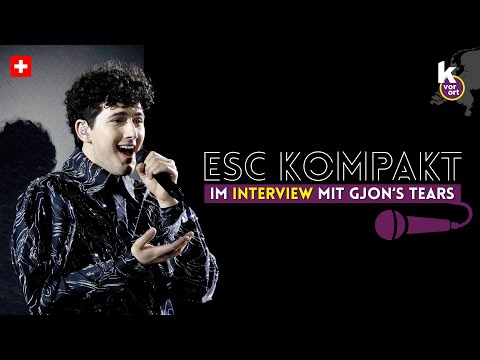 Interview Gjon's Tears (Schweiz ESC 2021) "Tout l'univers"