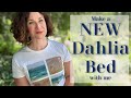 My NEW Dahlia Bed  🌸 Potager Gardening 🌸  FRENCH FARMHOUSE