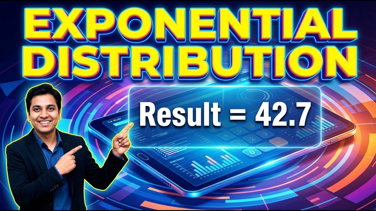Exponential Distribution Interactive Calculator
