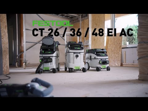 Mobilus dulkių siurblys CLEANTEC CTL 36 EI AC video