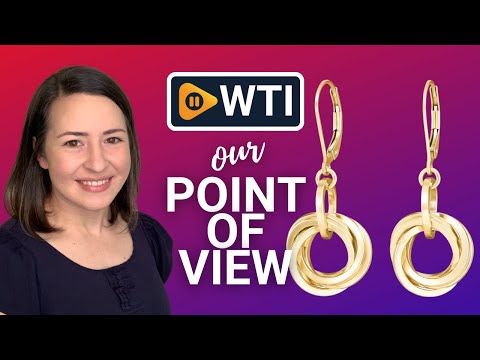 Dressy Love Knot Gold Dangle Earrings For Women – Leverback 14K Gold Filled Dangling Earrings – Circle Chunky Gold Earrings for Women Trendy - Elegant Jewelry Gift Idea for Wife or Mother - WTI product video review
