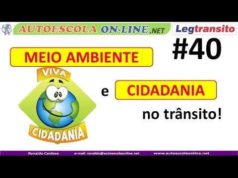 MEIO AMBIENTE e CIDADANIA no Trânsito