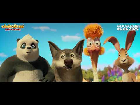 Tổ Đội Gấu Nhí: Du Hí 4 Phương - Lịch chiếu, Mua vé, Review phim    