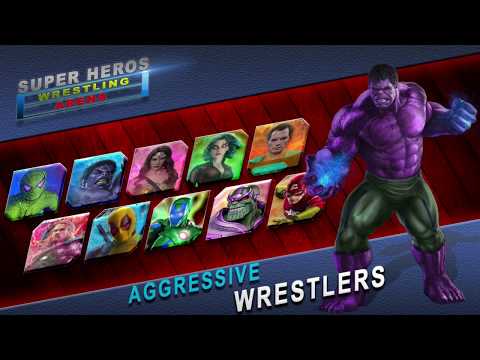 Superhero Immortal Wrestling Cage Revolution 2k18 Video
