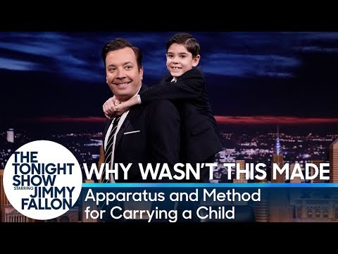 なぜこれは作られなかったのか？子供を抱っこするための器具と方法 (Why Wasn't This Made?: Apparatus and Method for Carrying a Child)