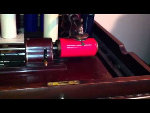 Night before Christmas cylinder record