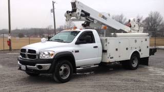 preview picture of video 'Altec TA40-MH Bucket Truck on 2009 Dodge W5500 4x4'