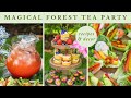 Whimsical Forest Tea Party  Recipes Decor Ideas