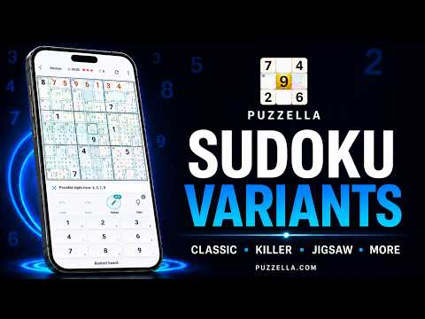 Sudoku Variants by Puzzella video thumbnail