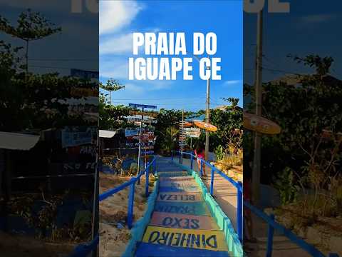"Impossível não se apaixonar por essa praia! 💙" #PraiaDoIguape #Aquiraz #Ceara #Nordeste #Shorts