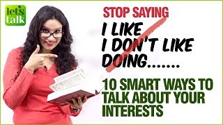How To Talk About Your Interests in English? Learn 10 Smart & Advanced English Words  | Michelle