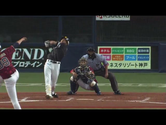 【8回表】ホークス・柳田にしかできない豪快なスイングで25号2ラン!! 2017/8/2 Bs-H