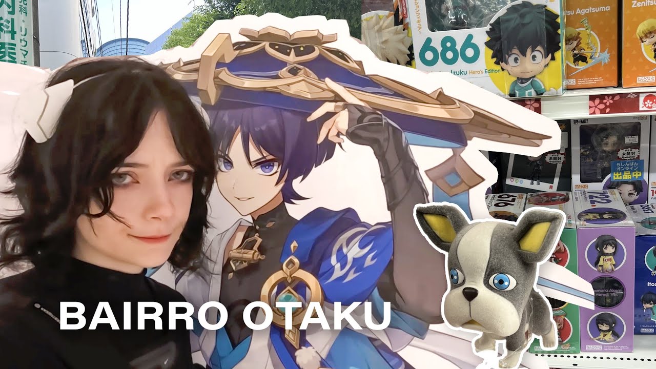 bairro anime no japão - ikebukuro (vlog) com @CapsuleBunny