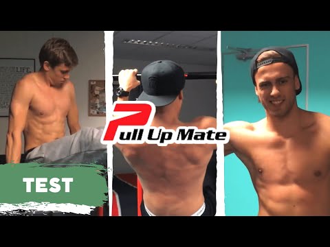 Testing the Pull Up Mate Portable Pull Up Bar - Indoor