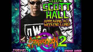 Meet Scott Hall aka Razor Ramon at Astronomicon (WWE - World Wrestling Entertainment - WCW)