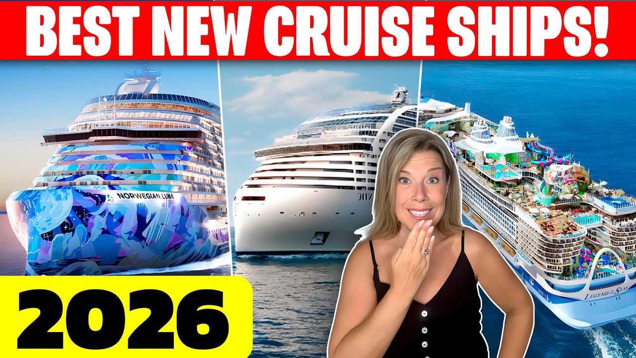 NEW Cruise Ships 2026 | Disney, Norwegian, Royal Caribbean, & MSC Compared