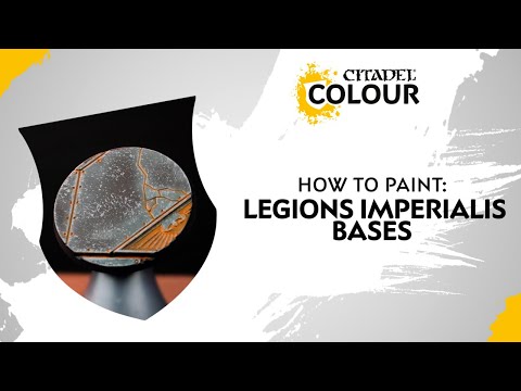How to Paint: Legions Imperialis Bases