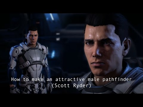 Mass Effect Andromeda - How to make an attractive Scott Ryder male pathfinder