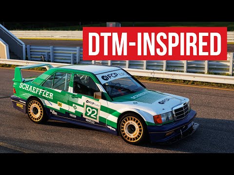 Reviving The Golden Era of DTM w/ This Mercedes 190e "Evo II"
