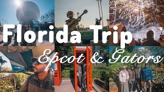 TRAVEL VLOG ✨ Family Trip to Florida - Part III (Epcot & Gators)