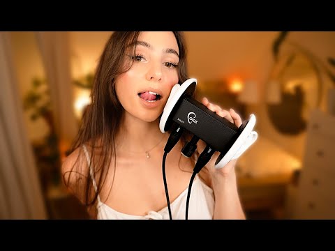 ASMR 4H PURE WET MOUTH SOUNDS 👄 with 👂🏼3Dio👂🏼 No Talking 🤫