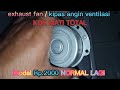 Kipas Angin Ventilasi KDK Mati Total ExhaustFAN KDK