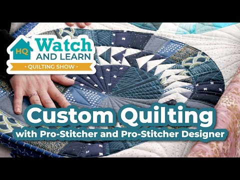 How to Make Your Own Custom Quilting Design - Watch & Learn