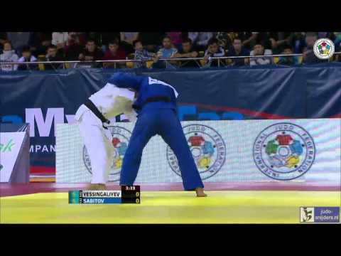 Judo 2013 Grand Prix Almaty: Yessingaliyev (KAZ) - Sabitov (KAZ) [-66kg] bronze