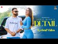 DETAIL - Lyrical Video | Amrit Maan | Desi Crew | Punjabi Song | Pro Media
