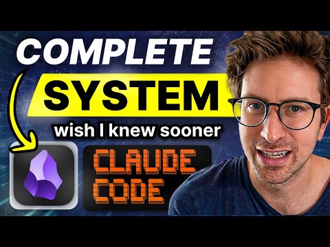 Thumbnail for How I Use Obsidian + Claude Code to Run My Life