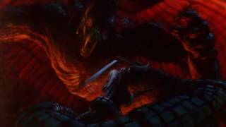 gandalf recalls quick cuts back and forth between paintings