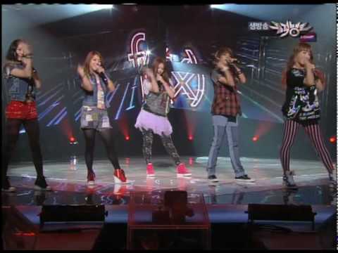 [K-Chart] 5. [▲1] NU ABO - f(x) (2010.5.28 / Music Bank Live)