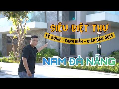 Bán căn biệt thự biển và ven sông ĐN 600m2 hai mặt tiền giá tốt nhất thị trường