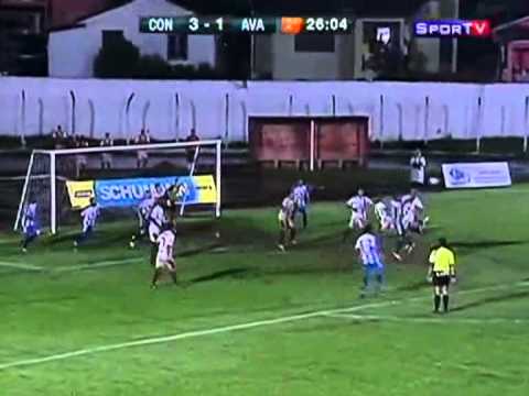 Concórdia 3 x 4 Avaí - Gols - Campeonato Catarinense 2011