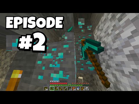 Dumbcraft: Episode #2 - FIRST DIAMONDS REACTION!!!