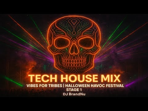 Tech House Mix | Vibes For Tribes | Halloween Havoc Festival Stage 1