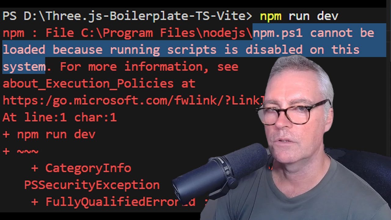 Fix PowerShell - Running Scripts Is Disabled On This System