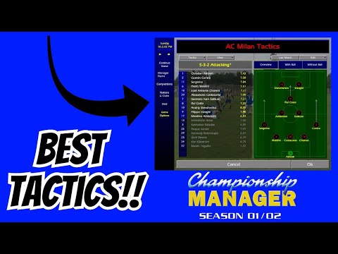 BEST CHAMPIONSHIP MANAGER 01-2 FORMATION!!
