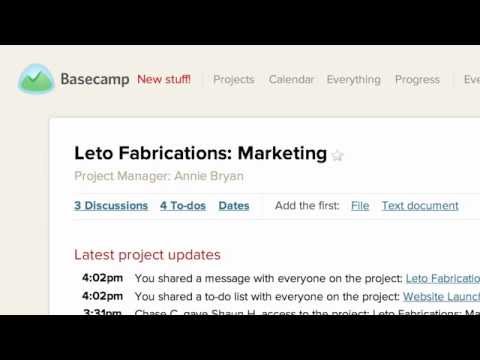 Getting Started with Basecamp