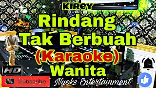 Download lagu RINDANG TAK BERBUAH - KIREY (KARAOKE) Pop Original || Nada Wanita || E minor mp3