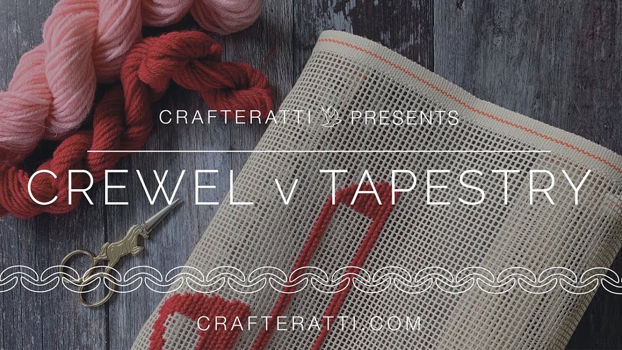 What is the difference between crewel wool and tapestry wool? Tipseri